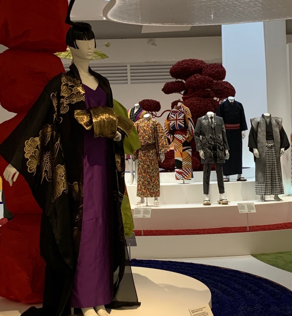 Enticing view of Kimono exhibition